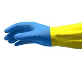 Rubber gloves